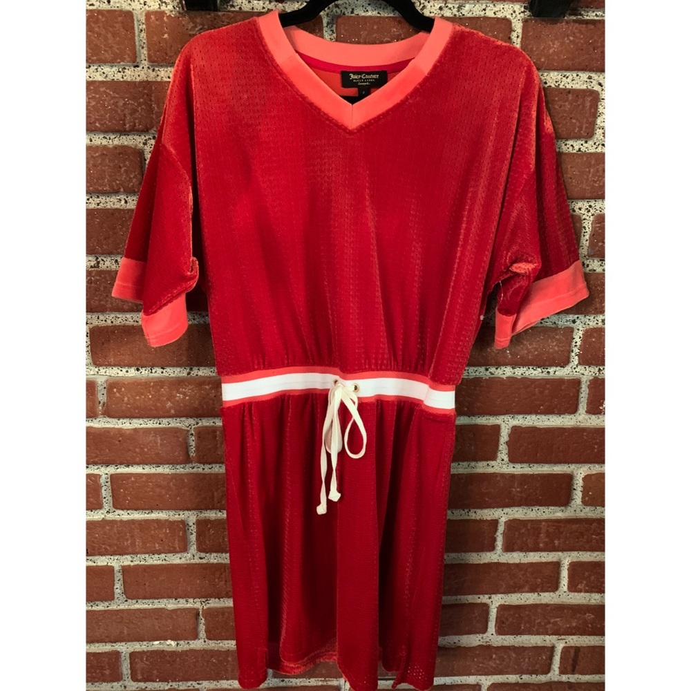 Juicy Couture Black Label Velour Tracksuit Dress